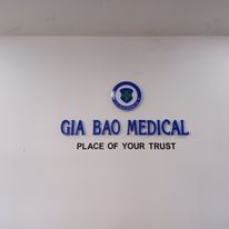 Thi công thiết kế chữ nổi - Gia Bao Medical